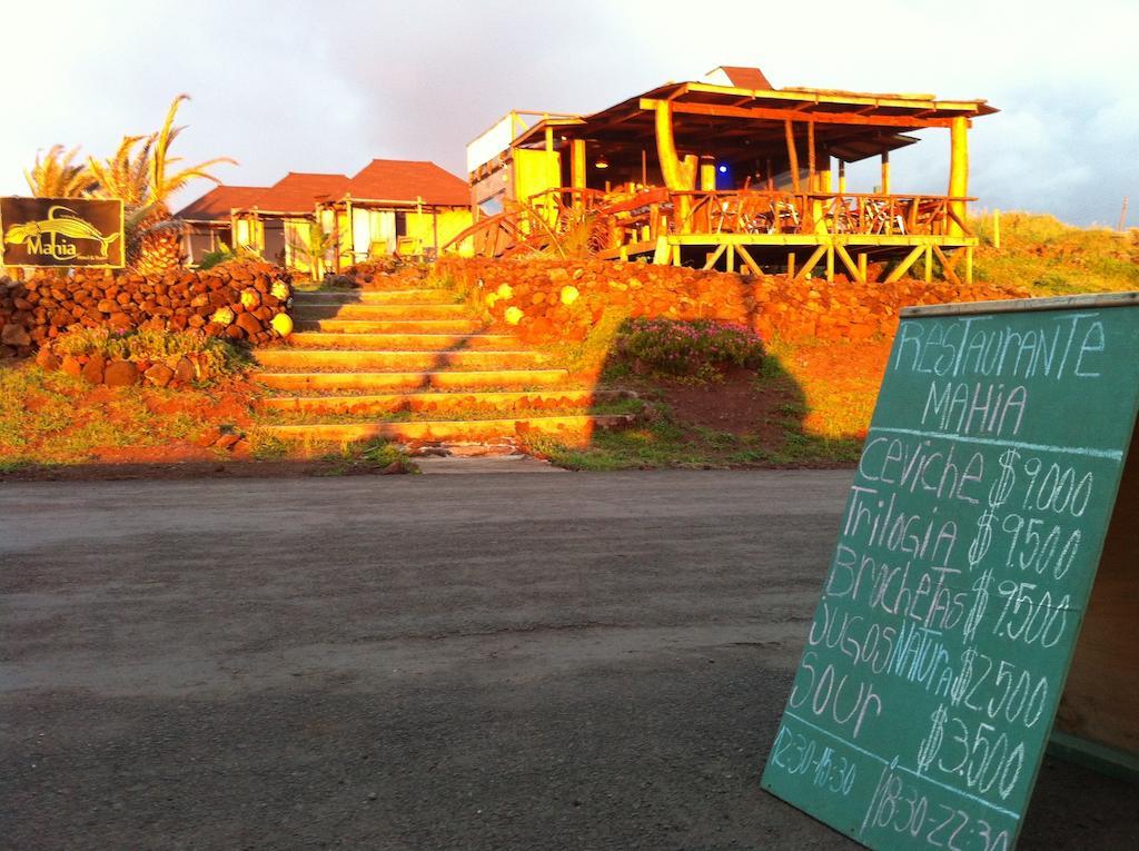 Mahia Hotel & Resto Hanga Roa Exterior foto